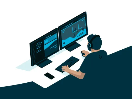 code typing gif